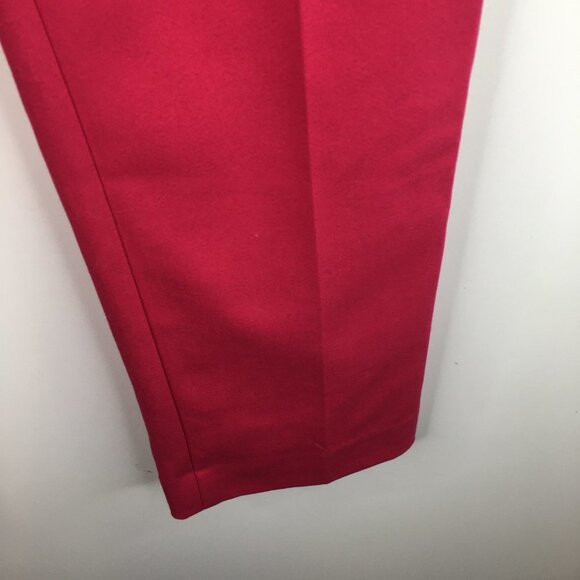 NWT Loft Marisa Deep Coral Pants Size 2 - Picture 2 of 10